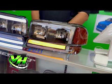 Cargar y reproducir el video en el visor de la galería, 99-06 GMC Sierra Yukon &quot;Gen 2 Big C Sequential&quot; Headlights
