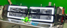 Cargar imagen en el visor de la galería, 88-98 Chevy Silverado Tahoe Blazer, GMC Sierra Yukon LED “BIG C”  Bar Headlights
