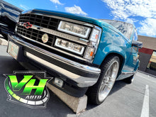 Load image into Gallery viewer, 88-98 Chevy Silverado Tahoe Blazer, GMC Sierra Yukon LED “U” Bar Headlights
