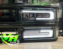 Load image into Gallery viewer, 88-98 Chevy Silverado Tahoe Blazer, GMC Sierra Yukon “ALPHA” FULL LED Headlights
