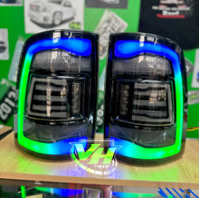 Cargar imagen en el visor de la galería, Dodge Ram 2009-2018 &quot;Phantom 2 5th Gen Style RGB Color Changing” Tail Lamps
