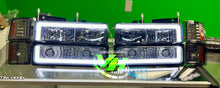 Cargar imagen en el visor de la galería, 88-98 Chevy Silverado Tahoe Blazer, GMC Sierra Yukon LED “BIG C”  Bar Headlights
