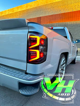 Load image into Gallery viewer, 14-18 Chevy Silverado &quot;Double C Sequence Style 2&quot; LED Tail Lamps
