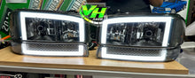 Load image into Gallery viewer, 99-06 GMC Sierra Yukon &quot;Cube Bar Switchback&quot; Headlights
