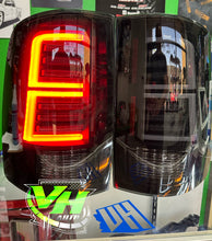 Cargar imagen en el visor de la galería, 2009-2018 Dodge Ram &quot;Double C Sequential&quot; Tail Lamps
