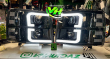 Load image into Gallery viewer, 07-13 Chevy Silverado LED DRL &quot;E Bar” Projector Headlamps
