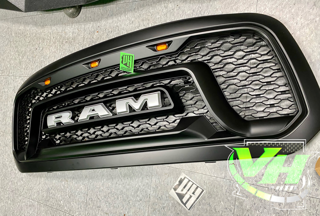 13-18 Dodge Ram 1500 “Rebel” Style Grill