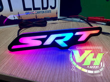 Cargar imagen en el visor de la galería, Dodge Jeep Chrysler “SRT”LED RGB Bluetooth Color Changing Emblem
