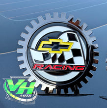 Cargar imagen en el visor de la galería, “Chevy Racing” Grill Badge
