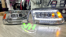 Cargar imagen en el visor de la galería, 09-18 Dodge Ram TRIPLE SEQUENTIAL LED Projector Headlights
