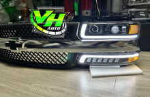 Cargar imagen en el visor de la galería, 1999-2002 Chevy Silverado / 2000-2006 Tahoe “ALPHA FULL LED” Headlamps
