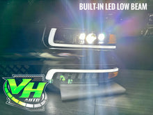 Cargar imagen en el visor de la galería, 1999-2002 Chevy Silverado / 2000-2006 Tahoe “ALPHA FULL LED” Headlamps
