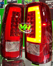 Cargar imagen en el visor de la galería, 1999-2006 Chevy Silverado GMC Sierra LED “C Bar” Tail Lamps
