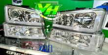 Cargar imagen en el visor de la galería, 03-06 Chevy Silverado &quot;Switchback Sequential L Bar&quot; Headlights
