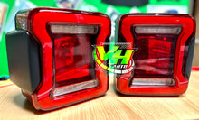 Cargar imagen en el visor de la galería, Jeep JK LED “JL Style Infinity 3D Sequence” Tail Lamps
