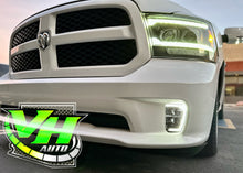 Cargar imagen en el visor de la galería, 13-18 Dodge Ram 1500 “C” FULL LED DRL Fog Lamps
