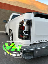 Cargar imagen en el visor de la galería, 07 -13 Chevy Silverado &quot;E Bar Sequential&quot; LED Tail Lamps
