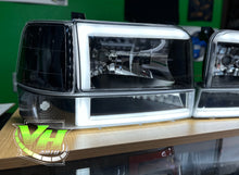 Cargar imagen en el visor de la galería, 92-96 Ford F150 “Big C” LED DRL Headlights
