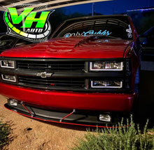 Load image into Gallery viewer, 88-98 Chevy Silverado Tahoe Blazer, GMC Sierra Yukon LED “U” Bar Headlights
