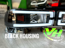 Cargar imagen en el visor de la galería, 94-01 Dodge Ram “Split C&quot; LED DRL Headlights
