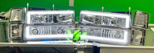 Cargar imagen en el visor de la galería, 88-98 Chevy Silverado Tahoe Blazer, GMC Sierra Yukon LED “BIG C”  Bar Headlights
