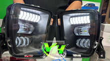 Cargar imagen en el visor de la galería, 13-18 Dodge Ram 1500 “Switchback Sequential Style 1” FULL LED DRL Fog Lamps
