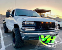 Load image into Gallery viewer, 1999-2002 Chevy Silverado / 2000-2006 Tahoe “Big C Bar” LED DRL Headlamps
