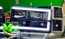 Cargar imagen en el visor de la galería, 88-98 Chevy Silverado Tahoe Blazer, GMC Sierra Yukon LED “BIG C”  Bar Headlights
